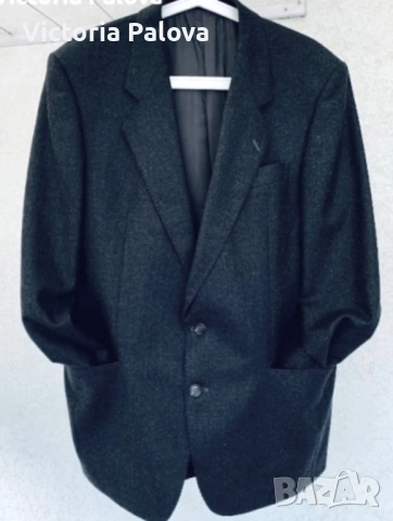  Guabello 100% чиста нова вълна – качествено мъжко сако Zechbauer Herrenausstatter , снимка 16 - Сака - 54084887