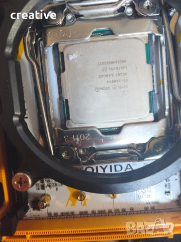 Qiyida k9s x99 + xeon e5 2680 v4 + 32 gb ddr4 ram