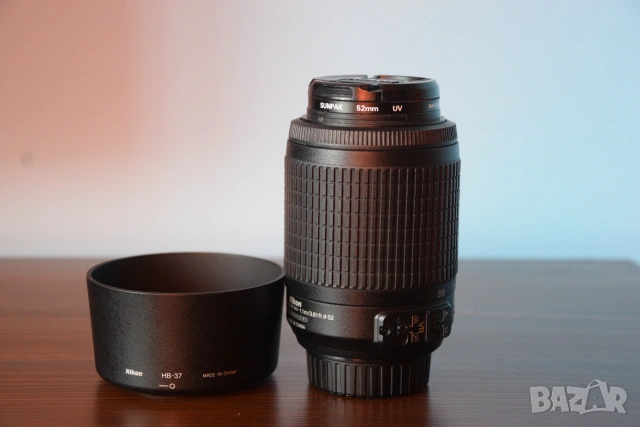 Обектив Nikkor AF-S DX 55-200mm f4-5.6G ED VR, снимка 5 - Обективи и филтри - 54976129