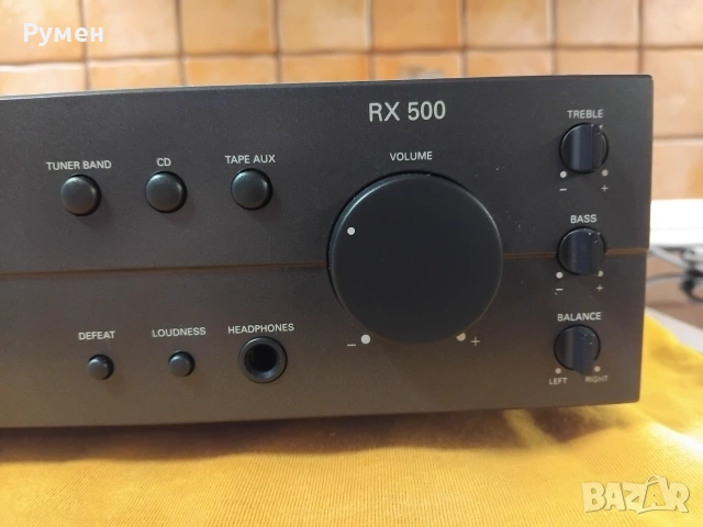 Siemens RX-500 /усилвател , сд , тунер с RDS.., снимка 4 - Ресийвъри, усилватели, смесителни пултове - 55151574