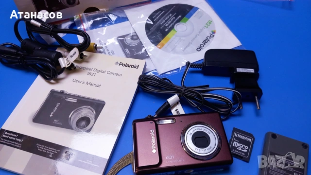 Polaroid T831 - 32€, снимка 5 - Фотоапарати - 54486932