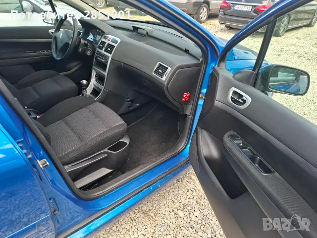 Пежо 307 SW2.0HDI,136K.C., снимка 7 - Автомобили и джипове - 55431778