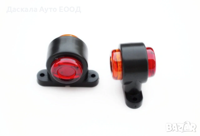 1бр. мини ЛЕД LED рогчета габарити с 12 SMD диода 12-24V, снимка 5 - Аксесоари и консумативи - 54442224
