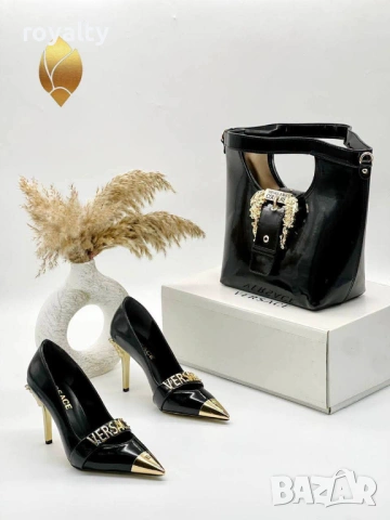 Versace Нов Дамски Комплект Различни Цветове , снимка 12 - Дамски обувки на ток - 54646683