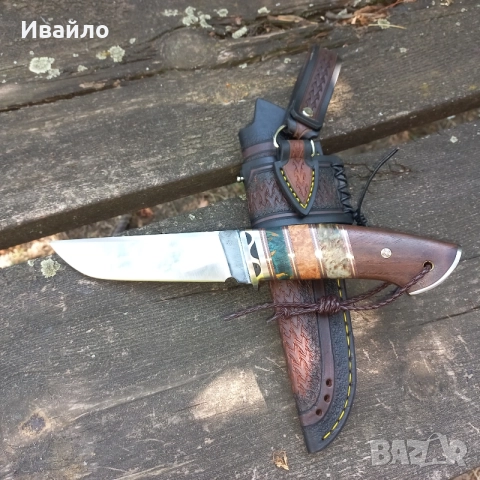 Нож ръчна изработка, снимка 8 - Ножове - 55178347