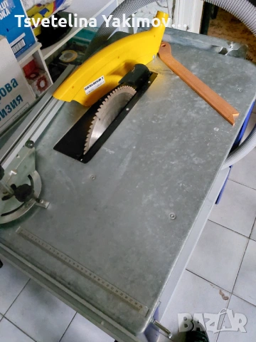 ОТЛИЧЕН Немски циркуляр Elektra Beckum (Metabo) TKHS 315 C с 2 немски диска - за дърво и за ПДЧ