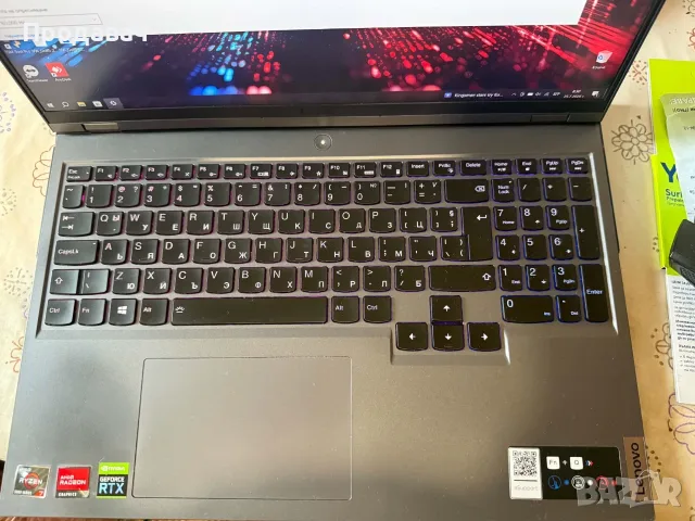 Lenovo Legion 5 Pro 16 QHD 165 HZ, снимка 2 - Лаптопи за игри - 55411297