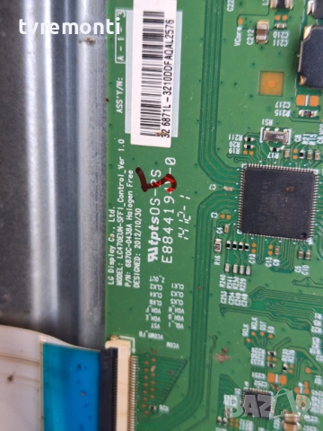 T-Con 6870C-0438A 6871L-3210D  for 32inc DISPLAY VES315UNVL-N01 , Finlux 32F8072-T, снимка 2 - Части и Платки - 54710020