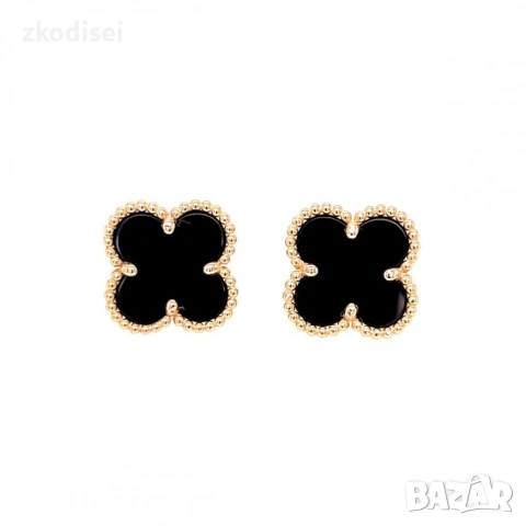 Златни обеци Van Cleef 4,58гр. 14кр. проба:585 модел:37767-2