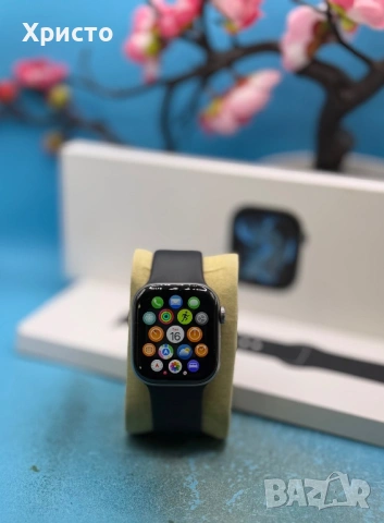 ГАРАНЦИОНЕН!!! Apple Watch 11 GPS, Корпус Space Grey Aluminium 42mm  , снимка 2 - Смарт часовници - 54939875