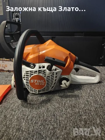 Верижен бензинов трион STIHL MS 212, снимка 5 - Моторни триони/резачки - 55670403