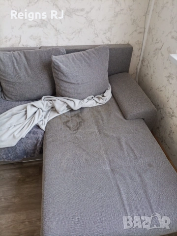 Ъглов диван холов разтегателен с ракла, снимка 4 - Дивани и мека мебел - 53987063