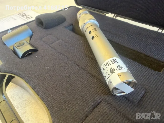 Инструментален микрофон / Microphone Shure KSM-141-SL, снимка 3 - Микрофони - 55493867