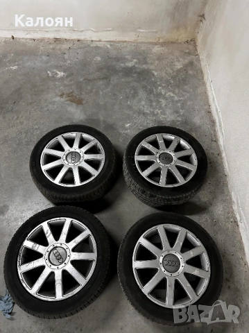 Audi Джанти 17-ки 7.5J ET45, снимка 7 - Гуми и джанти - 54677803