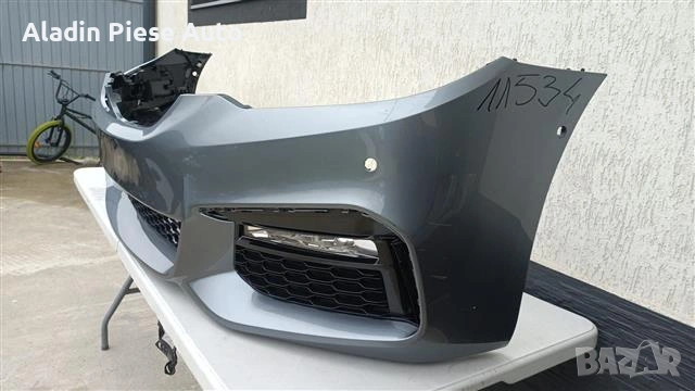 Предна броня BMW 5 Серия G30 G31 M-Sport година 2017 2018 2019 2020 код 51118064928 , снимка 3 - Аксесоари и консумативи - 55014872