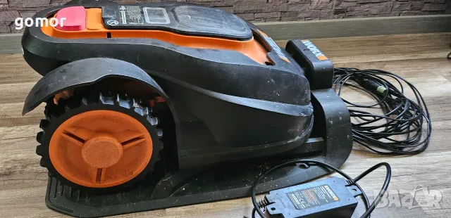 Роботизирана косачка WORX Landroid M WG791E.1 – до 1000 м², със зарядна станция, снимка 15 - Градинска техника - 55334504