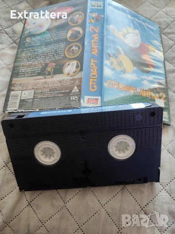 Видеокасета Стюарт Литъл 2 VHS, снимка 3 - Анимации - 54552624