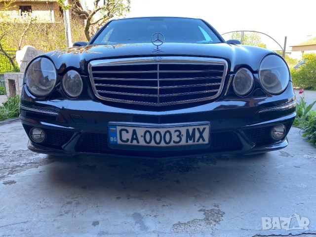 Броня е63 amg w211 черна, готова за монтаж