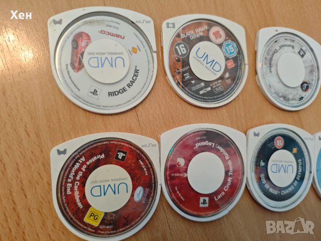 Игри за PSP Playstation Portable - за ремонт!