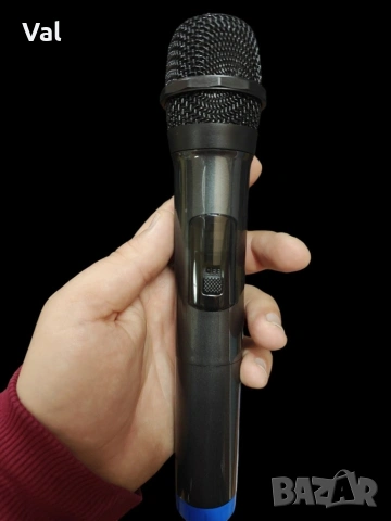 Bluetooh Karaoke Speaker NDR 102B - Красив LED високоговорител със 7 режима; 2 години гаранция, снимка 3 - Bluetooth тонколони - 54827138