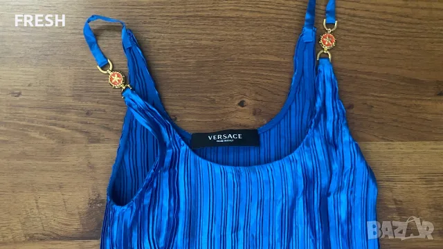 Рокля VERSACE M-L, снимка 2 - Рокли - 55671370