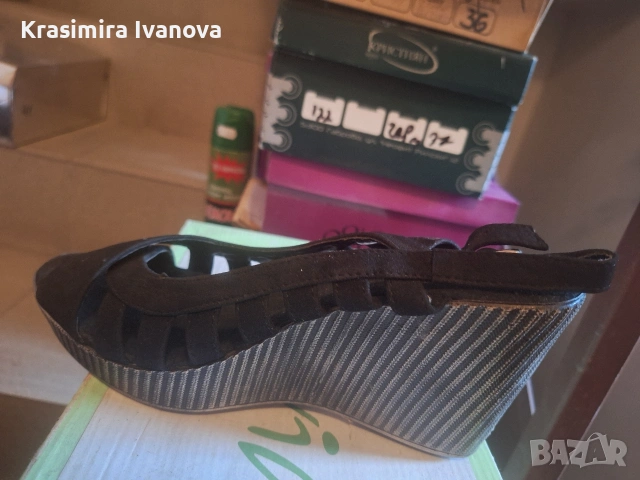 нови сандали Мегияс набук , снимка 3 - Сандали - 54630860