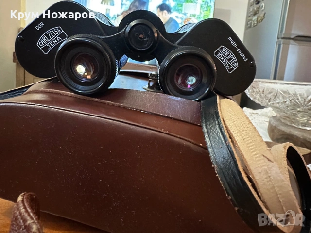 Бинокъл, Jenoptem, Carl Zeiss Jena, DDR, 10x59W, в калъф, снимка 9 - Други ценни предмети - 54220783