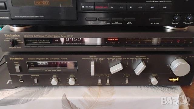 Technics SU-V3 ,Technics ST-S7 - комплект усилвател и тунер, снимка 4 - Ресийвъри, усилватели, смесителни пултове - 54894808