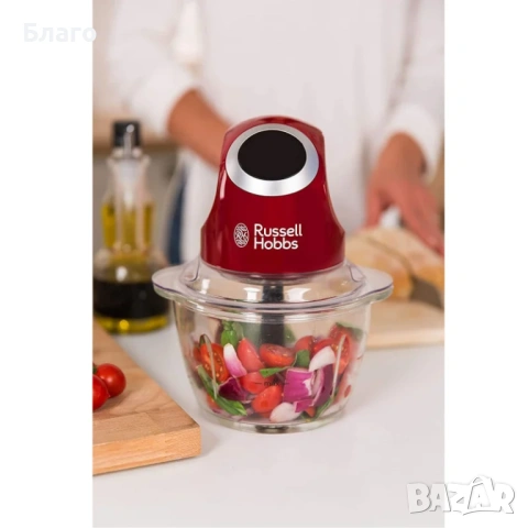 Чопър Russell Hobbs Desire 24660-56 електрически 200 W - нов, снимка 4 - Чопъри и пасатори - 54930258