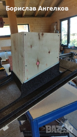 Обшивка на комин без цепене на материала.Закопчаване чрез овали.