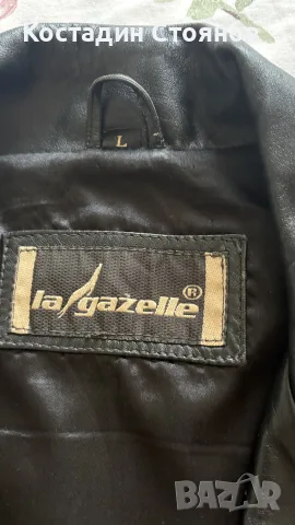 Кожено яке “La Gazelle” L, снимка 2 - Якета - 55333035