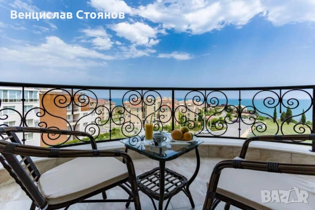 Луксозен Тристаен Апартамент с Морска Панорама | 2 Бани | Басейн| Готов Бизнес