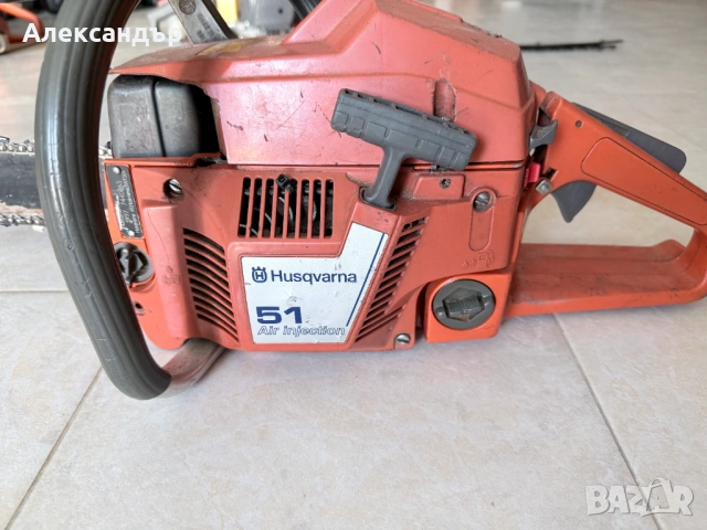 Резачка/моторен трион Хускварна 51/Husqvarna 51, снимка 3 - Моторни триони/резачки - 54354842