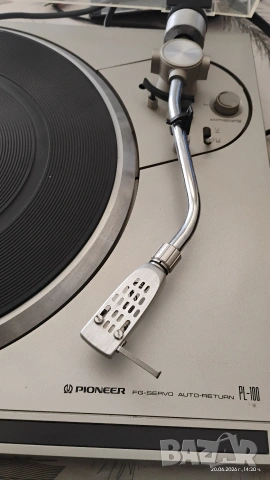 Pioneer PL-100 полуавтоматичен грамофон, снимка 12 - Грамофони - 54979648