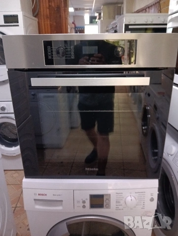 Иноксова фурна за вграждане Миеле Miele със самопочистване A+++ MADE IN GERMANY 2 години Гаранция!