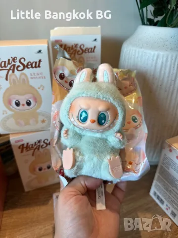 Оригинална Labubu Have a Seat Pop Mart – неотворена кутия, снимка 15 - Плюшени играчки - 55172058