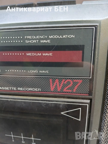 HITACHI W27E DOUBLE CASSETTE – 1985 г. , снимка 12 - Антикварни и старинни предмети - 54874517