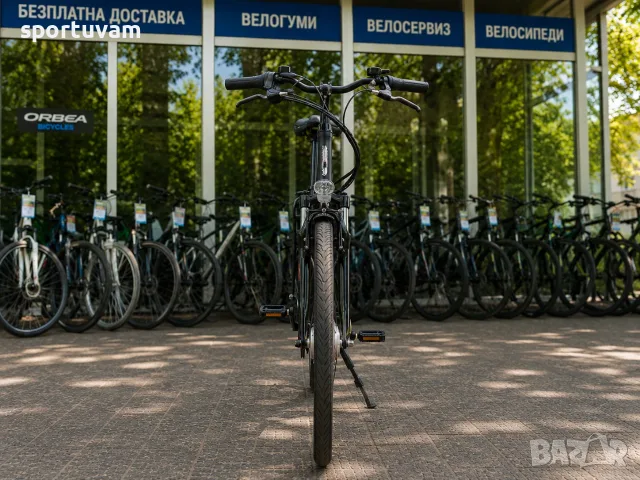 НОВ Електрически Велосипед Chrisson E-Gent 28 Black Matt - БЕЗПЛАТНА ДОСТАВКА, снимка 4 - Велосипеди - 55390338