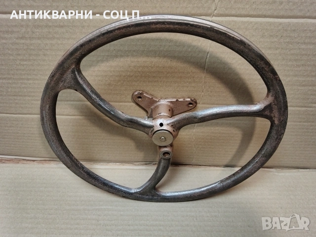 Старо Метално Колело От Шевна Машина / НОМЕР 456., снимка 4 - Антикварни и старинни предмети - 54093125
