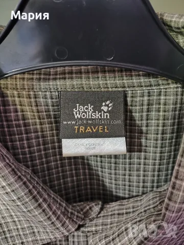 Риза Jack Wolfskin, M размер, снимка 2 - Ризи - 55557035