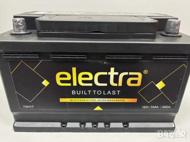 Акумулатор Electra 12V 74Ah 680A, снимка 4 - Аксесоари и консумативи - 54023200