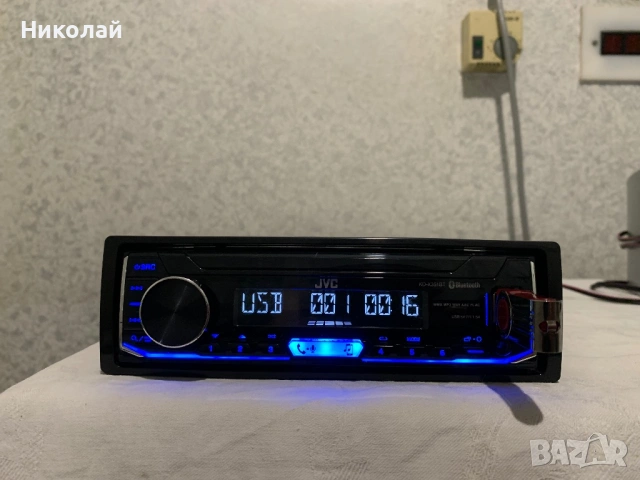 Авто радио JVC Bluetooth, снимка 4 - Аксесоари и консумативи - 54693721