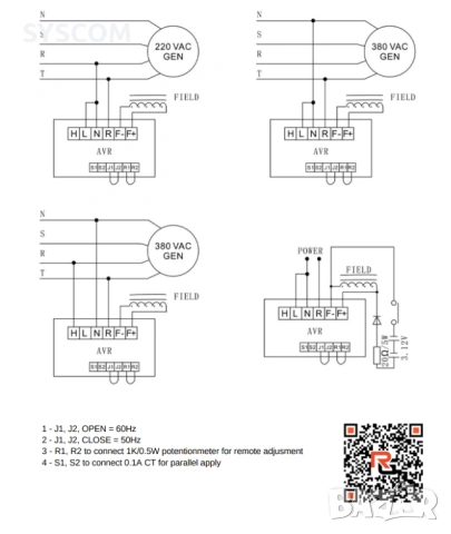GAVR-15A AVR генератор model 15 Ампера, снимка 11 - Друга електроника - 54689401