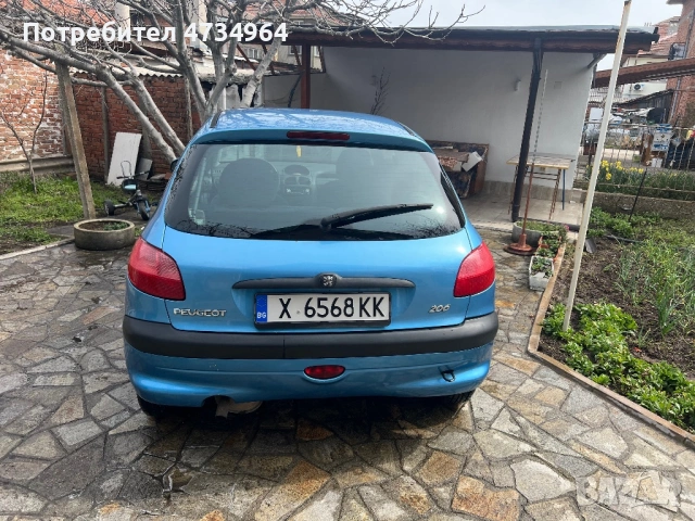 Продавам Пежо 206, снимка 5 - Автомобили и джипове - 54211174