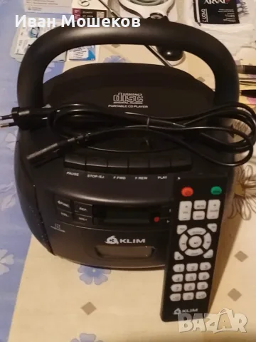 KLIM CD Cassette Player - нов, снимка 5 - Аудиосистеми - 55397115