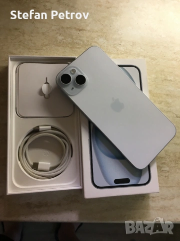 iPhone 15 Plus Blue 128 GB, снимка 7 - Apple iPhone - 54794348