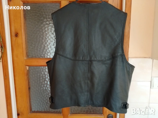 Елек Ест. кожа "10€"нов! XXL+Доставка!, снимка 2 - Якета - 54861922