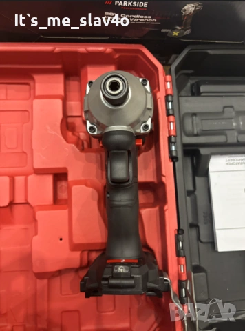 НОВ Безчетков ударен винтоверт Parkside Performance 20V – 5г. Гаранция, снимка 4 - Винтоверти - 54873294