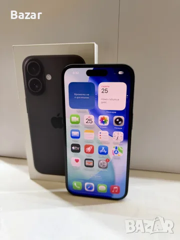 Iphone 16 Нов!0 цикъла!128Gb