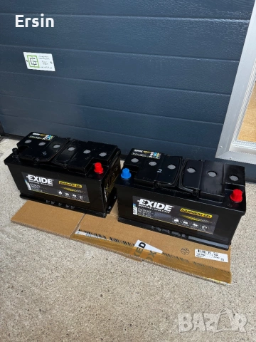 Гелов Акумулатор EXIDE ES900 GEL 80Ah (Много малко са ползвани)  (Свалени от нови Кемпери) 